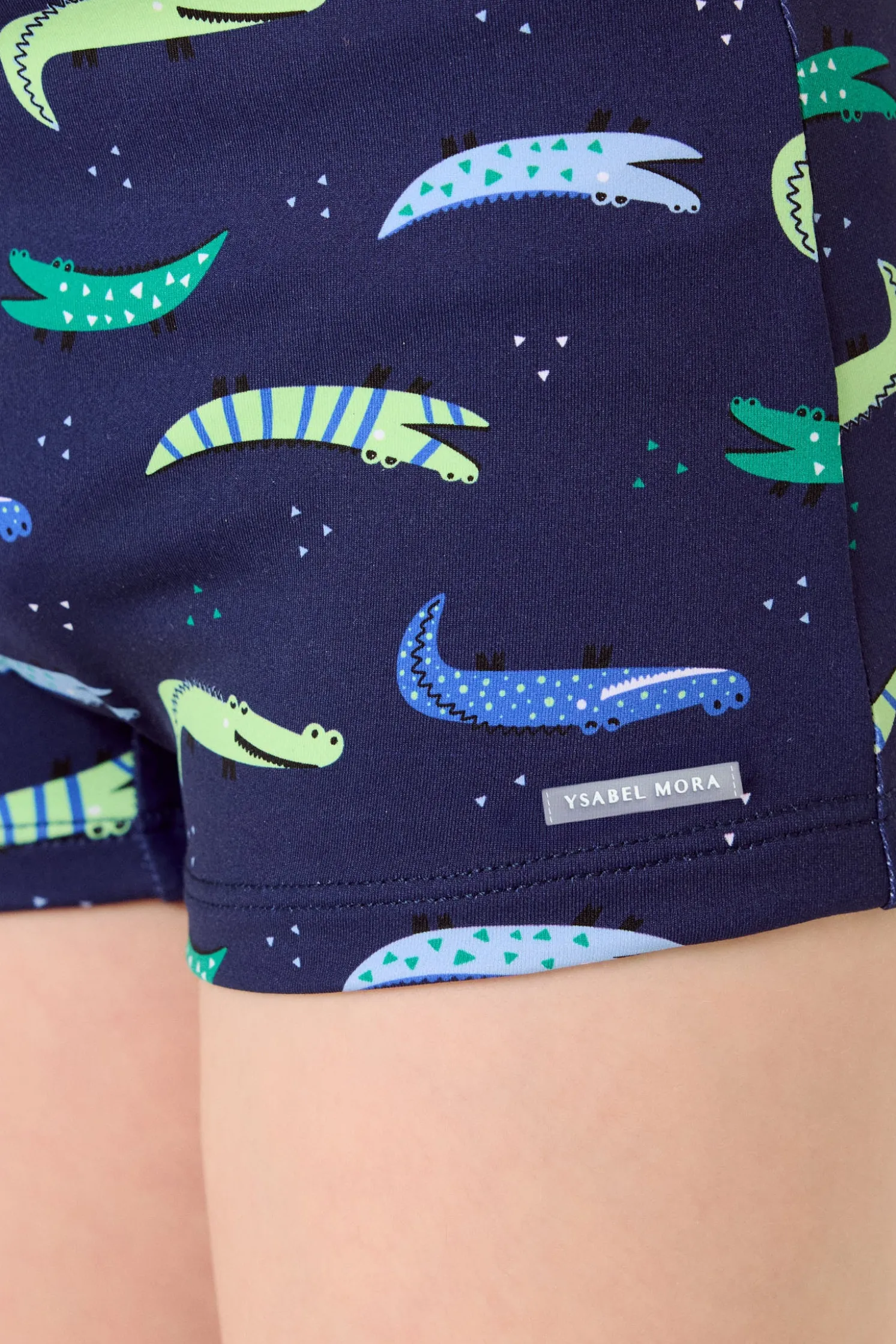 Bañador bóxer niño estampado cocodrilos