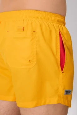 Bañador corto básico amarillo Sockarrats