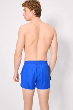 Bañador corto básico azul