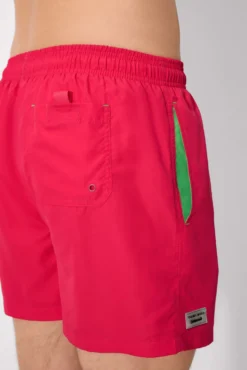 Bañador medio básico fucsia Sockarrats