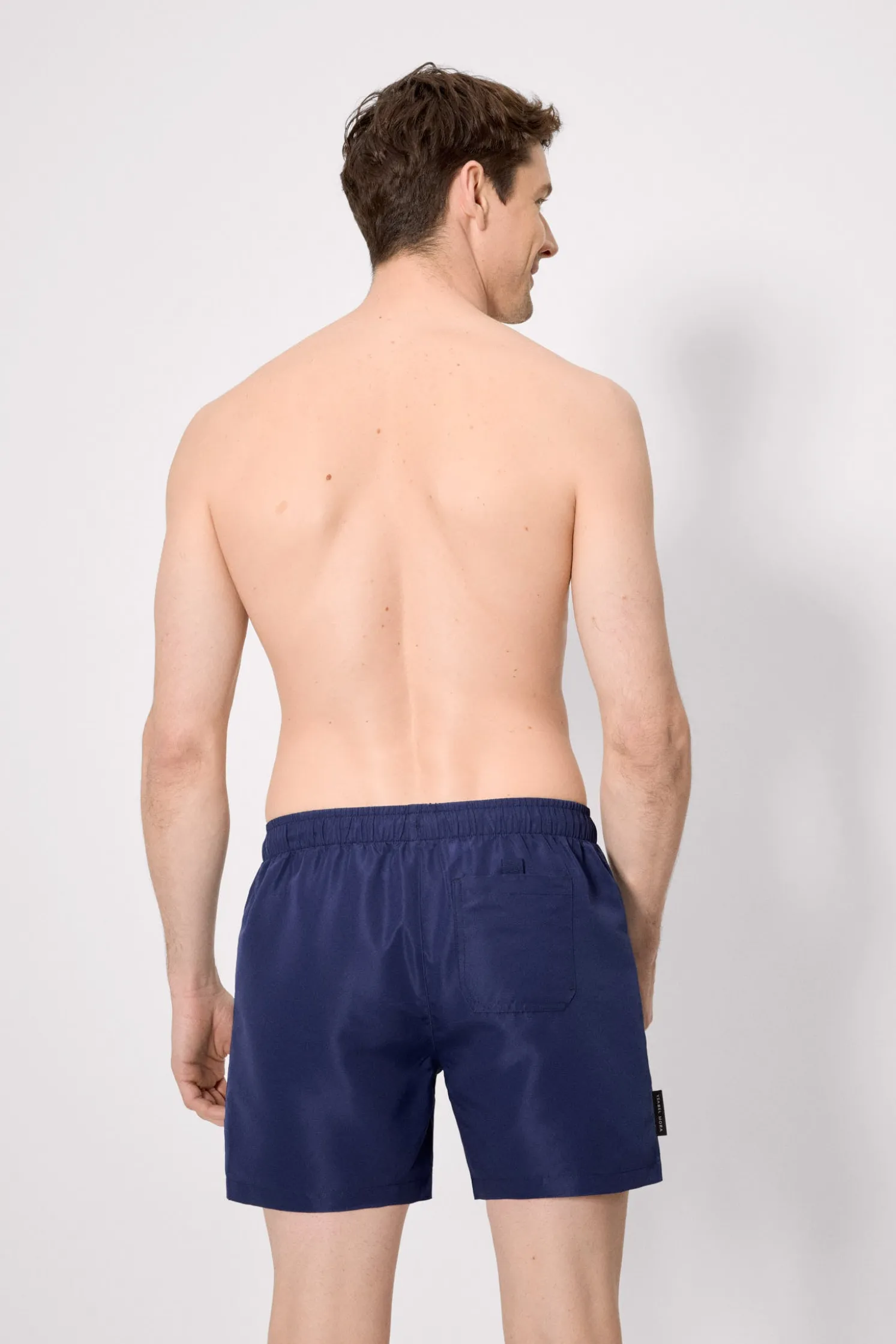 Bañador medio básico marino