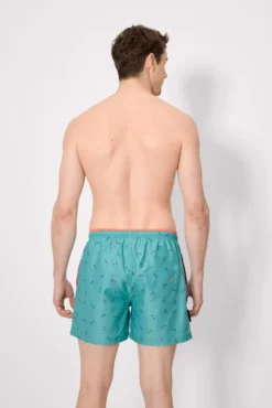 Bañador medio estampado libélulas