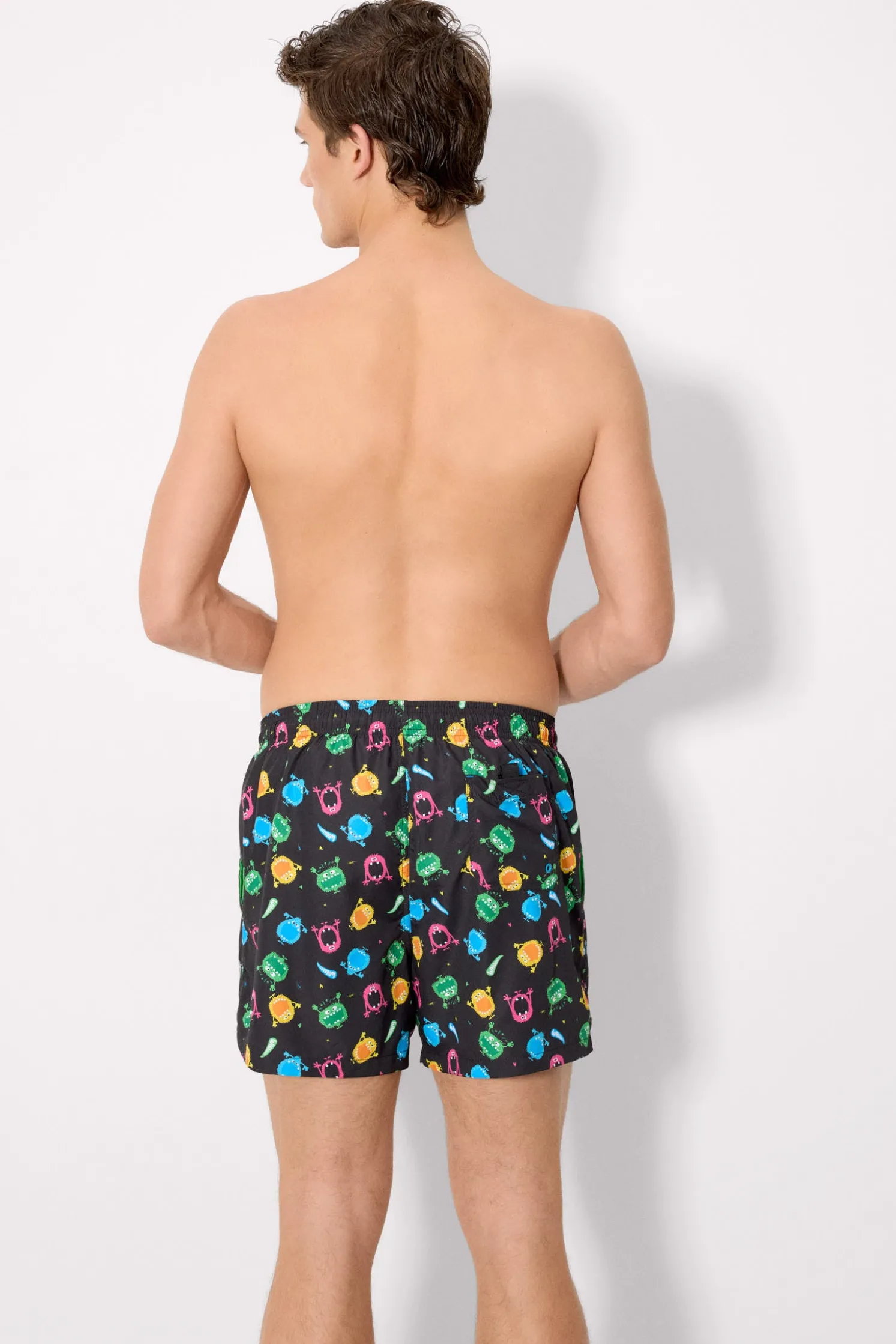 Bañador medio estampado montruos Sockarrats