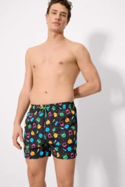 Bañador medio estampado montruos Sockarrats