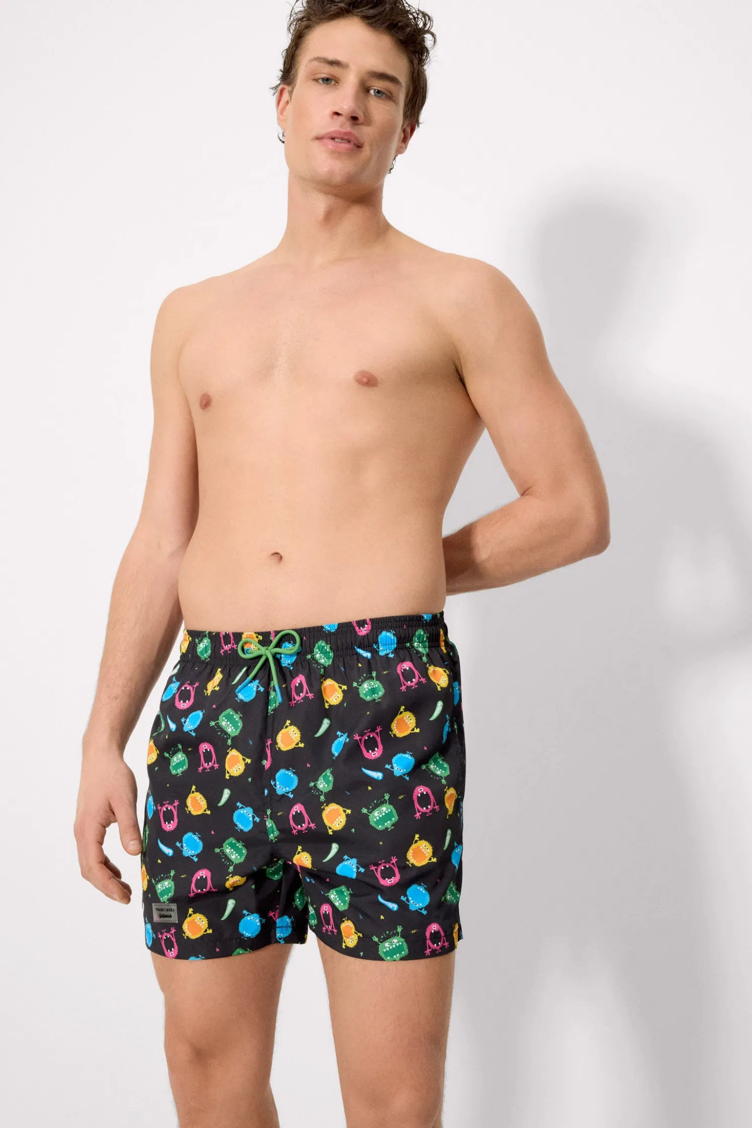 Bañador medio estampado montruos Sockarrats