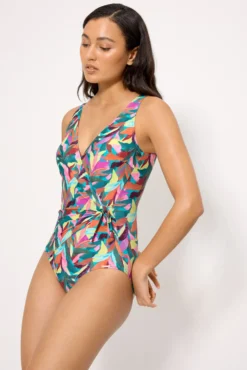 Bañador moldeador hojas copa B