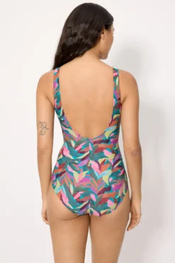 Bañador moldeador hojas copa B