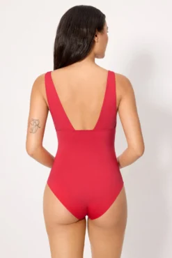 Bañador reductor Compressive rojo copa B