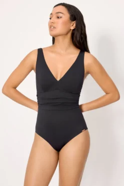 Bañador reductor Compressive negro copa B