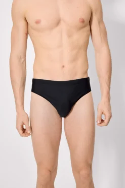 Bañador tipo slip básico negro