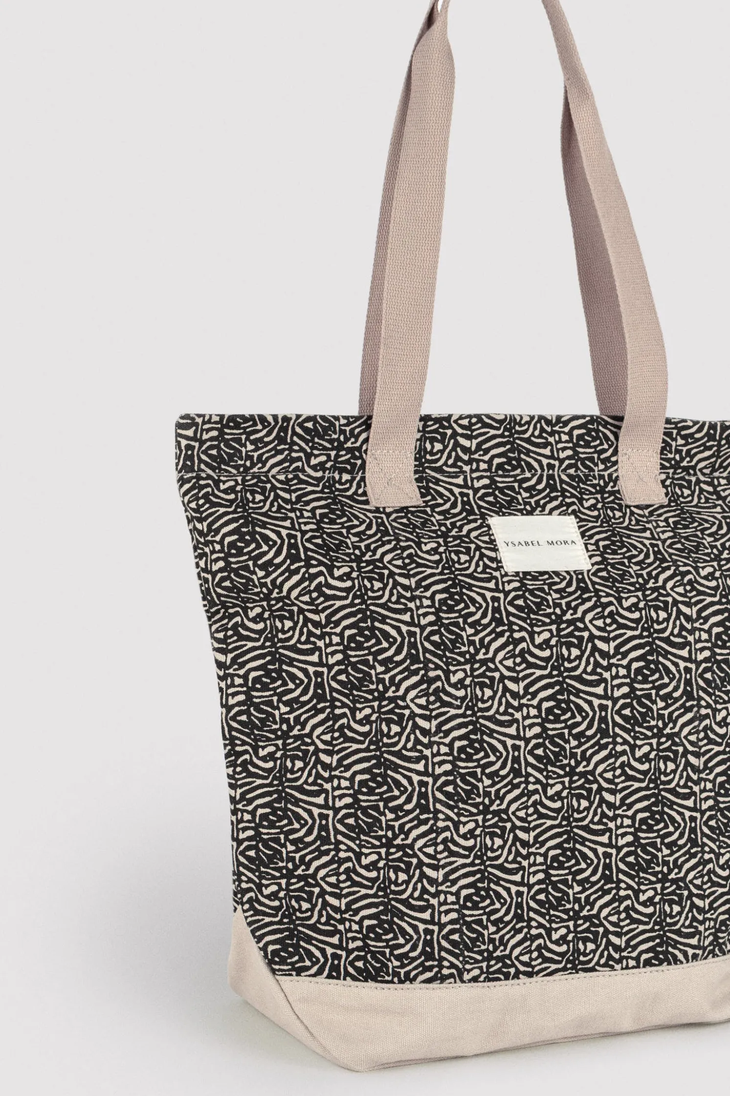 Bolso de playa estampado