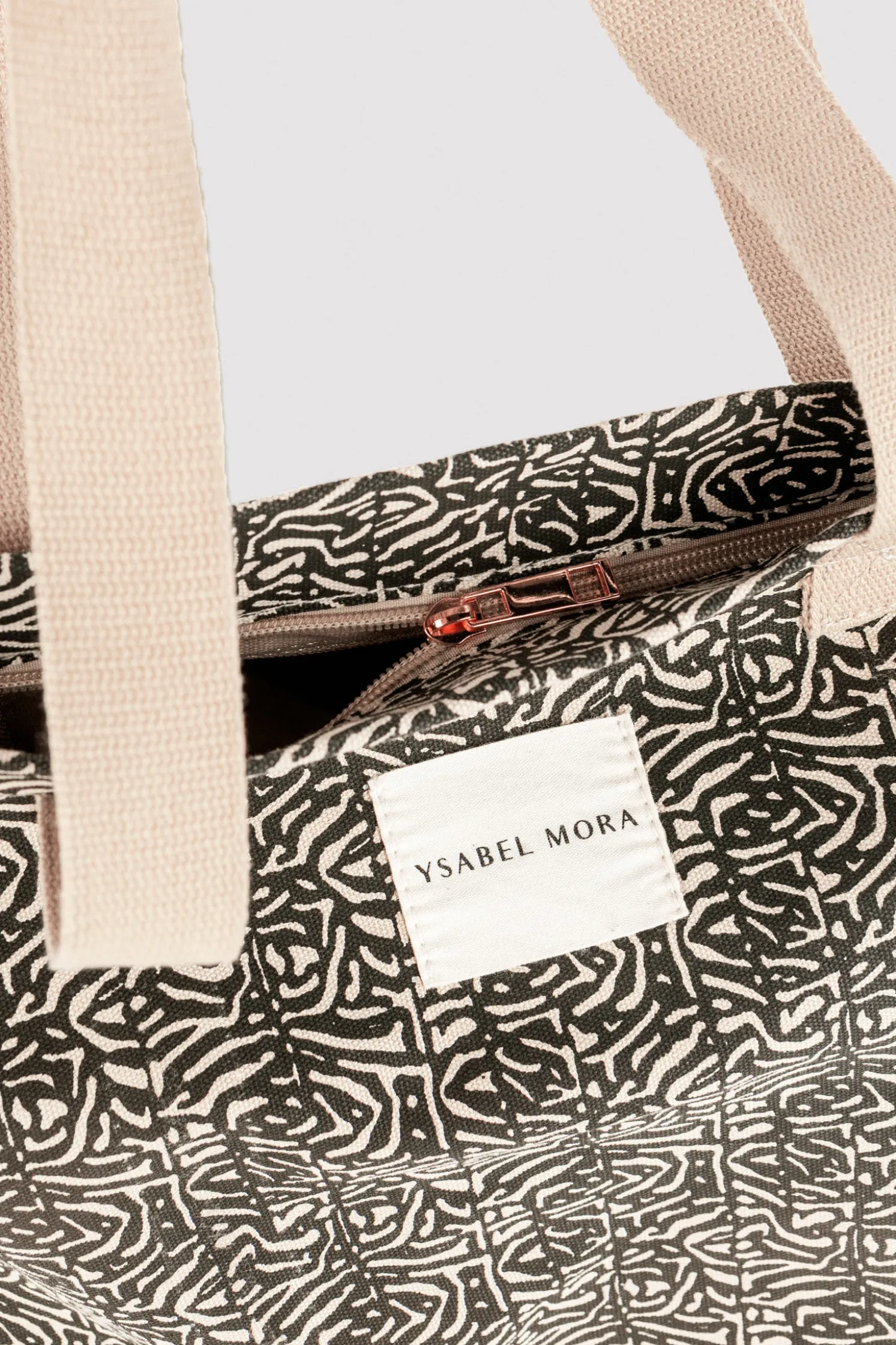 Bolso de playa estampado