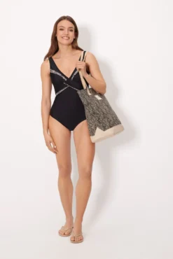 Bolso de playa estampado