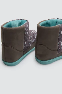 Botas de casa infantiles estampado fantasmas