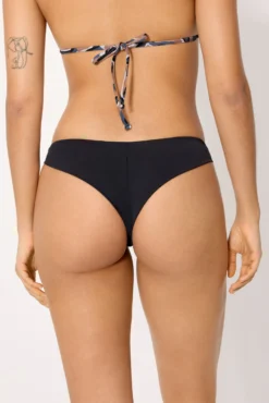 Braga bikini brasileña negro