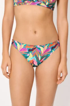 Braga bikini estampado hojas