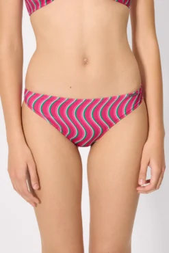 Braga bikini estampado ondas