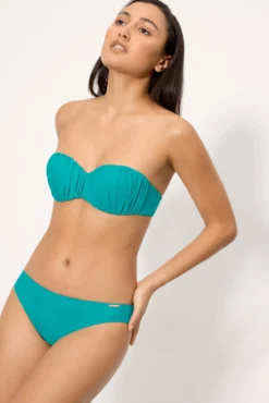 Braga bikini lisa turquesa