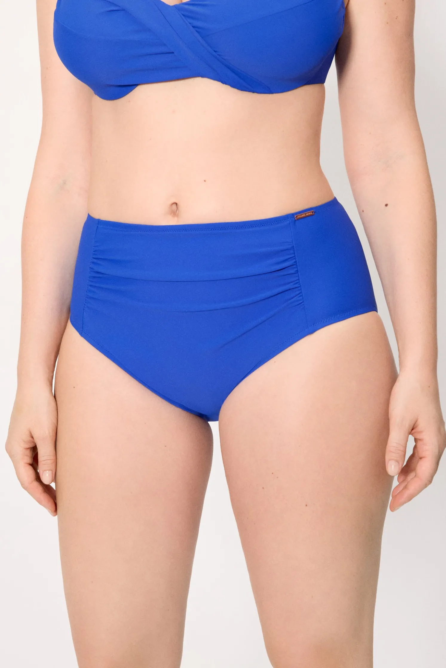 Braga bikini moldeadora alta marino