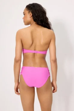 Braga bikini moldeadora midi rosa