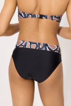 Braga bikini multiposición estampada