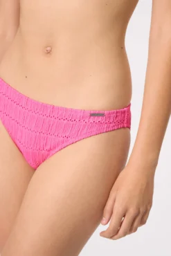 Braga bikini textura rosa