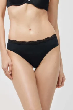 Braga midi detalles negro