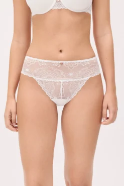 Braga midi encaje blanco | Colección Novia