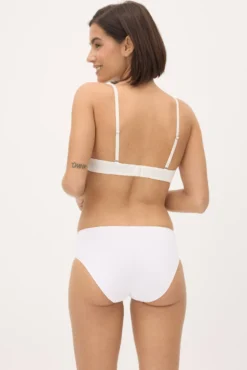 Braga midi hipster algodón blanca