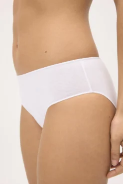Braga midi hipster algodón blanca