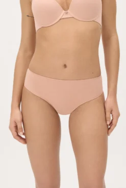 Braga midi hipster algodón nude