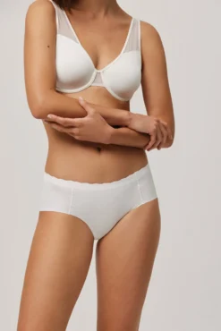 Braga midi láser blanco