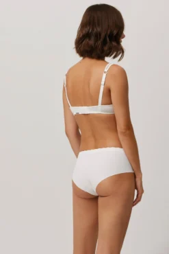 Braga midi láser blanco