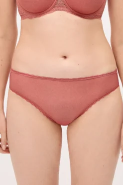 Braga midi plumeti rosa
