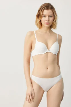 Braga mini algodón blanco