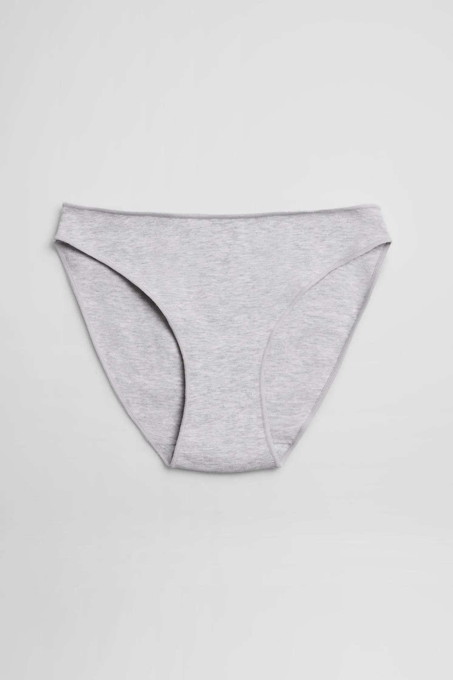 Braga mini algodón gris