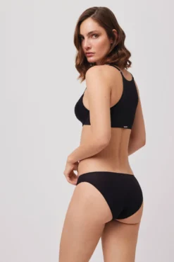 Braga mini algodón negro