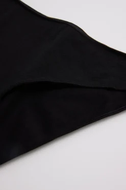Braga mini algodón negro