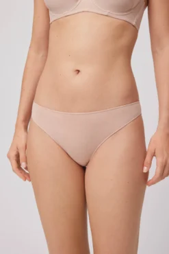 Braga mini algodón nude