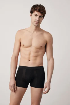 Bóxer transpirable negro