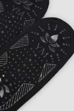 Calcetines antideslizantes para Yoga y Pilates negro