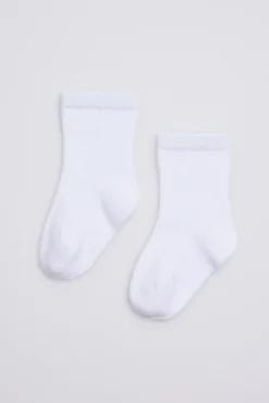 Calcetines clásicos algodón blanco