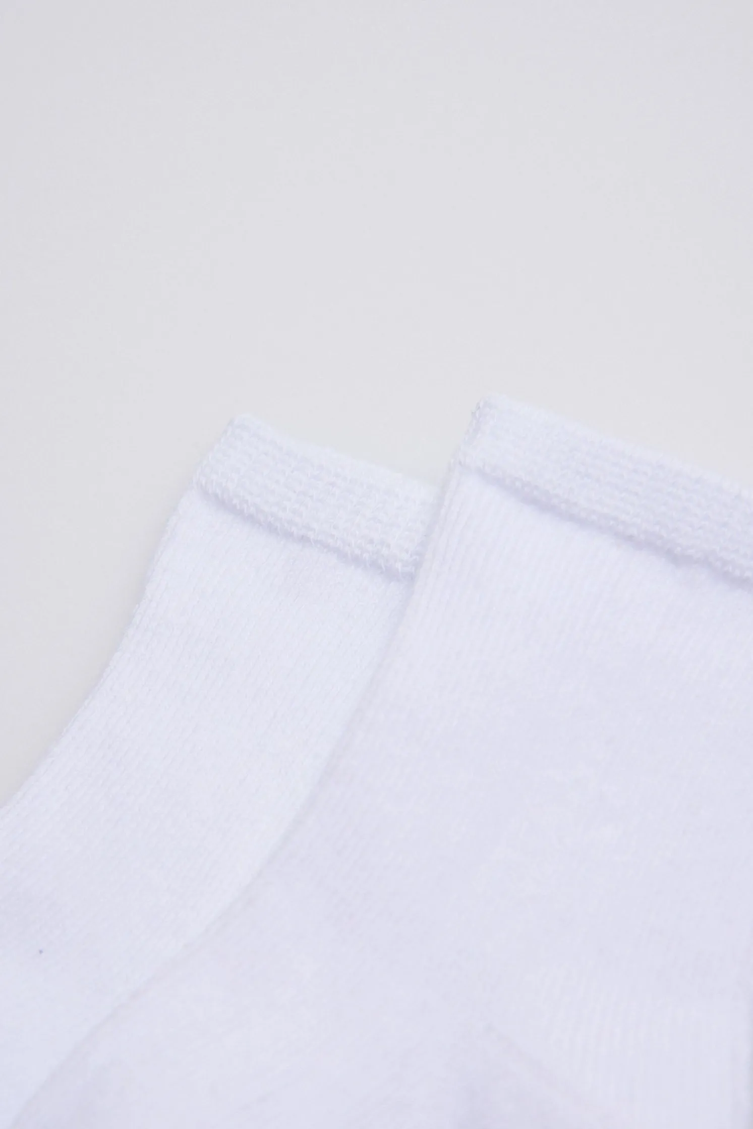 Calcetines clásicos algodón blanco