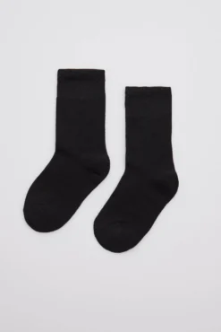 Calcetines infantiles algodón negro