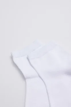 Calcetines perlé infantil blanco