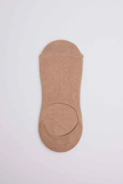 Calcetines pinky básicos invisibles beige