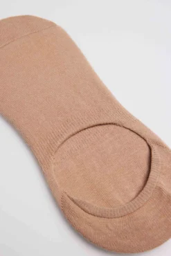 Calcetines pinky básicos invisibles beige
