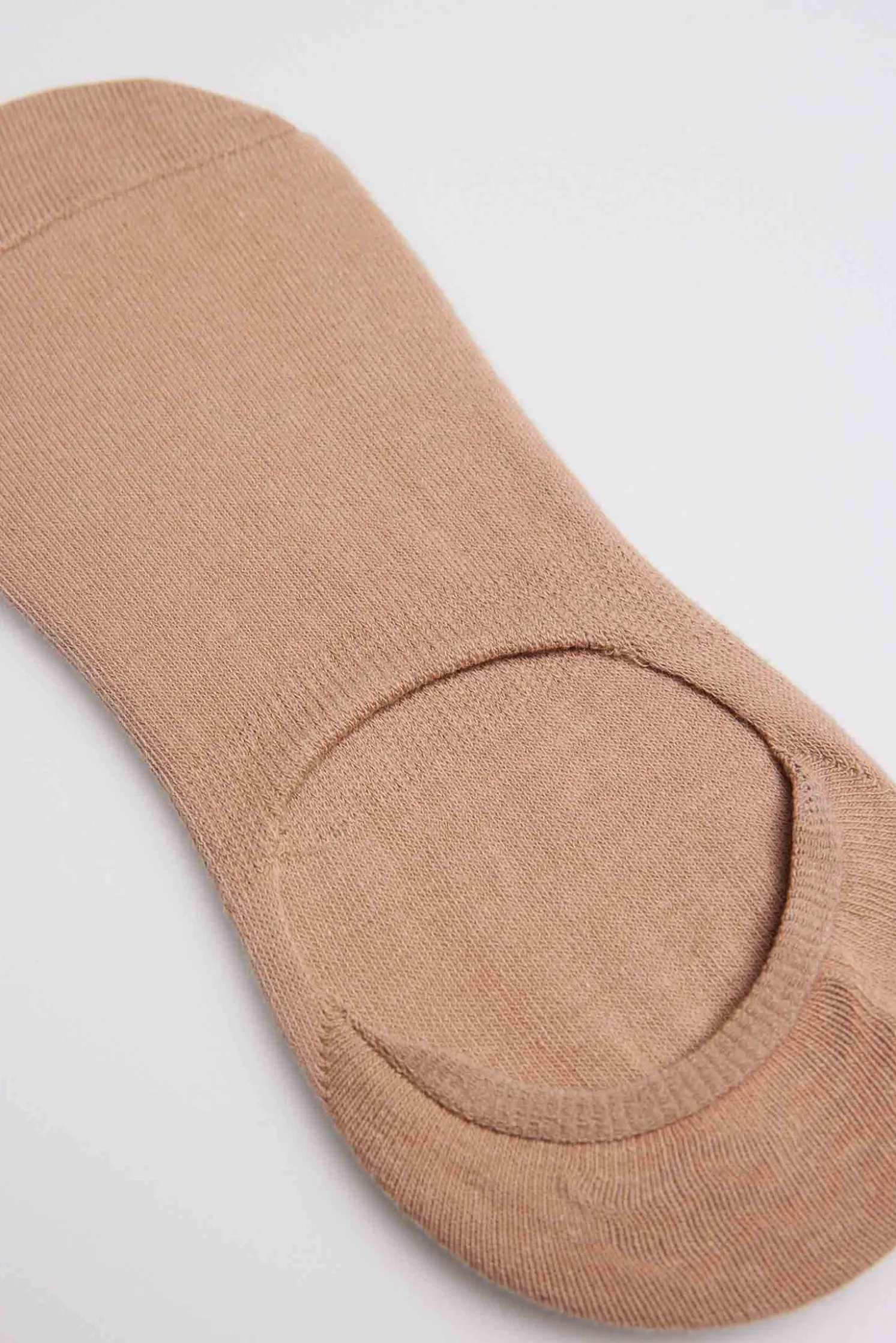 Calcetines pinky básicos invisibles beige