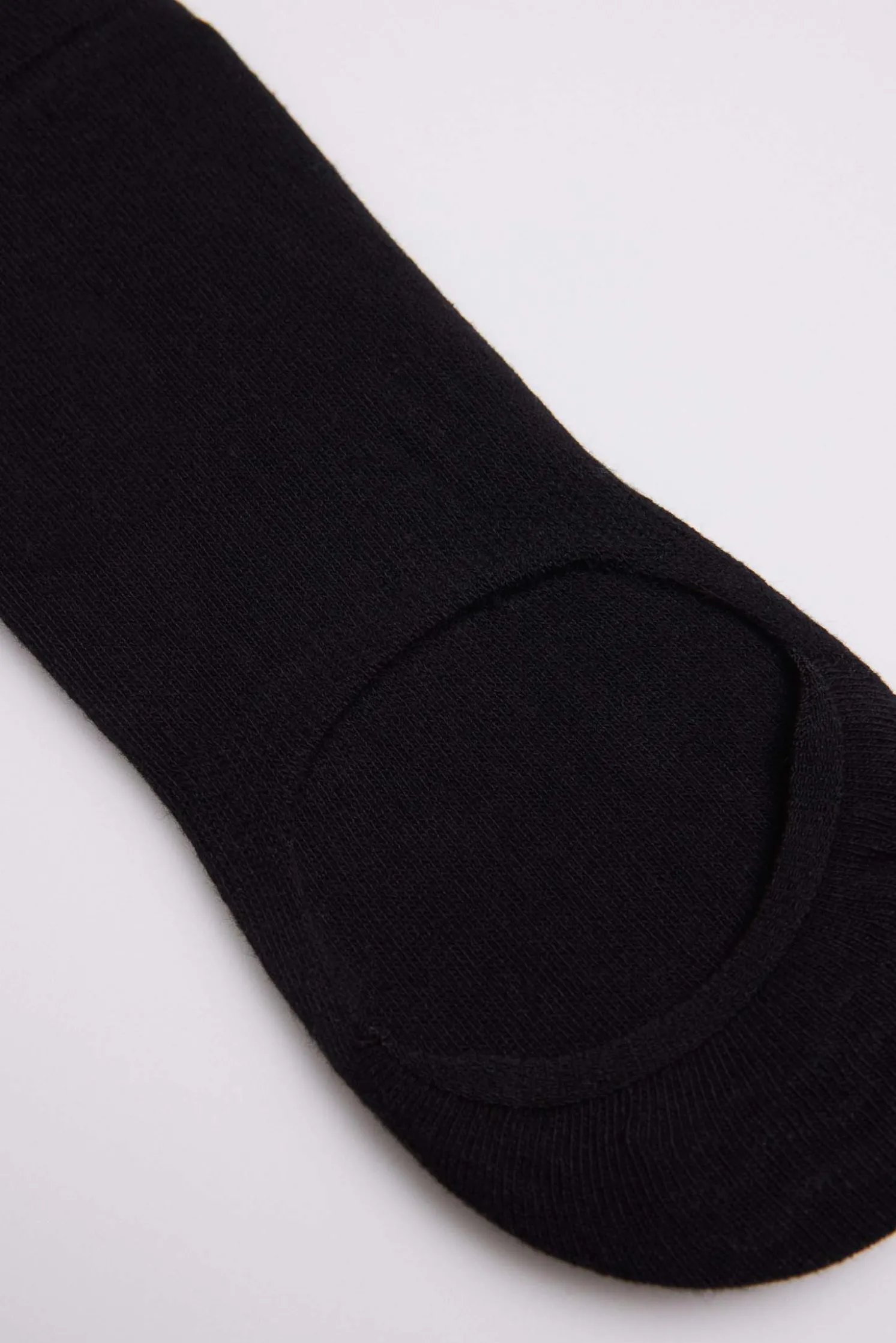 Calcetines pinky básicos invisibles negro