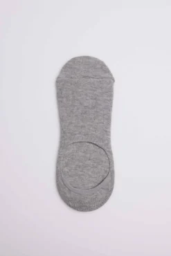 Calcetines pinky básicos invisibles gris